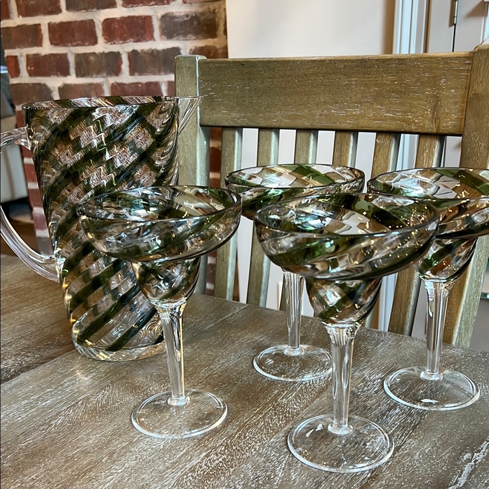 Noble Excellence Acrylic Margarita Set